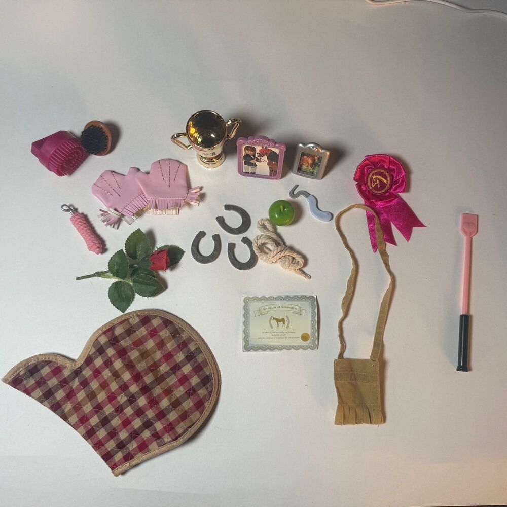 Our Generation Doll Equestrian & Horse Care Accessories Lot